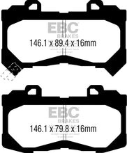 Cargar imagen en el visor de la galería, EBC 15+ Chevrolet Colorado 2.5 Ultimax2 Front Brake Pads