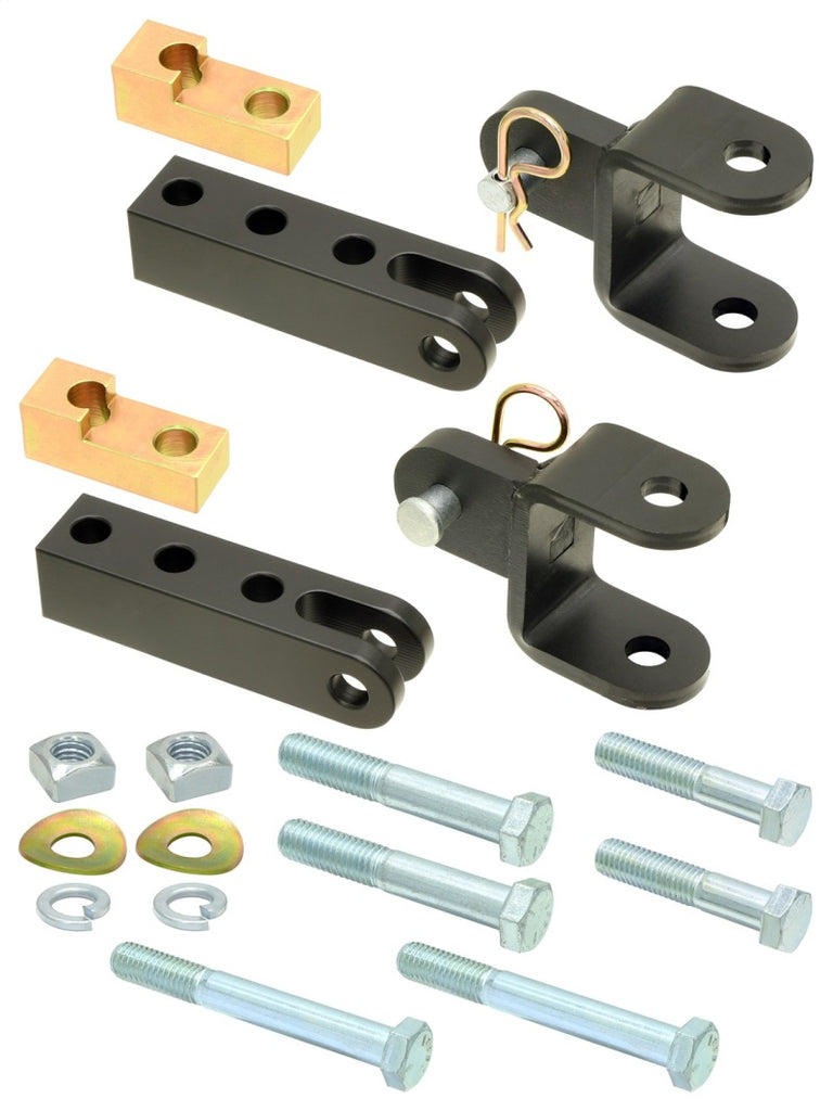 RockJock TL/LJ Tow Bar Mounting Kit Front Bolt-On w/ Mounting Hardware Fits OEM & Most Bumpers