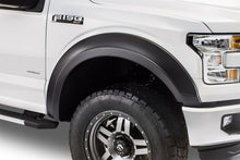 Cargar imagen en el visor de la galería, Bushwacker 15-17 Ford F-150 Styleside Extend-A-Fender estilo bengalas 4 piezas 67.1/78.9/97.6 pulgadas cama - negro