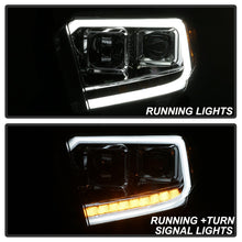 Cargar imagen en el visor de la galería, xTune 14-17 Toyota Tundra DRL LED Light Bar Projector Headlights - Chrome (PRO-JH-TTU14-LB-C)