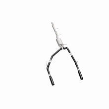 Cargar imagen en el visor de la galería, MagnaFlow SYS Cat-Back 3.5in Black Dual Split Rear Tips 10-13 Chevy Silverado / GMC Sierra 5.3L