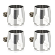 Cargar imagen en el visor de la galería, Acabados hexagonales de aluminio Mishimoto -6AN - Plata