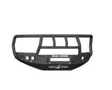 Cargar imagen en el visor de la galería, Road Armor 19-20 Ram 2500 Stealth Parachoques delantero con protector Titan II/6 orificios para sensores - Tex Blk