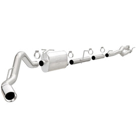 MagnaFlow Sys C/B 11-15 Ford Super Duty F250 6.2L EC CC, SS 3.5 pulg. Extensión lateral de paso trasero simple Punta de 5 pulg.