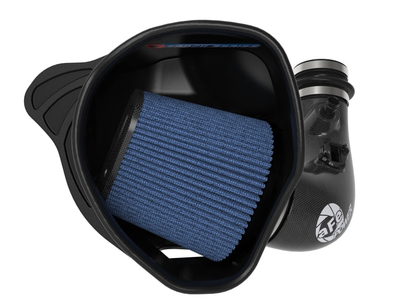 aFe 19-22 BMW Z4 30i L4-2.0L (t) Track Series Sistema de admisión de aire frío de fibra de carbono con filtro Pro 5R