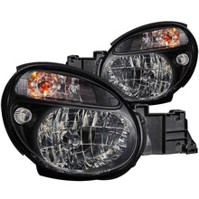 Cargar imagen en el visor de la galería, ANZO 2002-2003 Subaru Impreza Faros delanteros de cristal, color negro