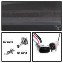 Cargar imagen en el visor de la galería, Spyder 18-19 Ford F-150 Proj Headlights - Halogen Model - LED Seq Turn - Blk PRO-YD-FF15018-LBSEQ-BK