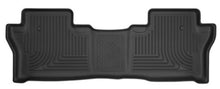 Cargar imagen en el visor de la galería, Husky Liners 19-21 Honda Passport / 16-21 Honda Pilot X-act Contour Series Revestimiento de piso para segundo asiento, color negro