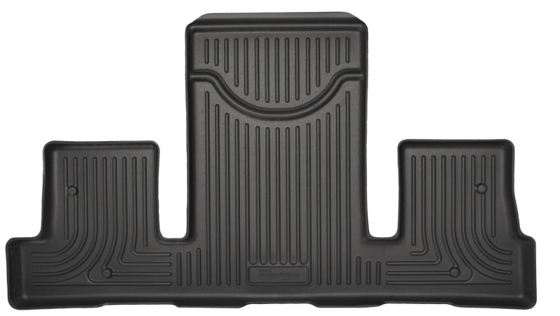 Husky Liners 09-14 Chevy Traverse/07-14 GMC Acadia WeatherBeater Negro 3er asiento revestimiento de piso