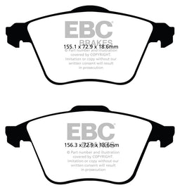 Pastillas de freno EBC Brakes Bluestuff Street y Track Day