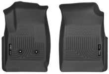 Cargar imagen en el visor de la galería, Husky Liners 15 Colorado Crew Cab/Ext Cab WeatherBeater Revestimiento de piso delantero negro