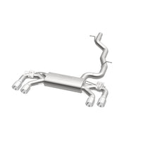 Cargar imagen en el visor de la galería, MagnaFlow Sys C/B 2015-2017 Volkswagen Golf R 3 pulgadas SS pulidas Quad Tip salida trasera dividida