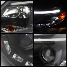 Load image into Gallery viewer, Spyder Ford Focus 12-14 Projector Headlights Halogen Model Only - DRL Black PRO-YD-FF12-DRL-BK