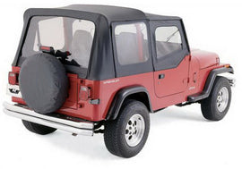 Rampage 1999-2019 Funda Universal Para Neumáticos 27-29 Pulgada - Vaquero Negro