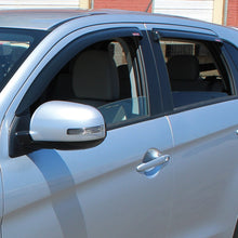 Cargar imagen en el visor de la galería, Westin 2016-2018 Mitsubishi Outlander Wade Slim Wind Deflector 4pc - Smoke