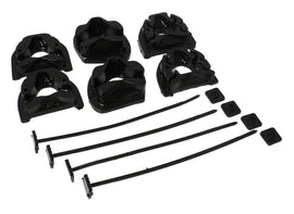 Suspensión energética 94-01 Acura Integra / 99-00 Honda Civic Si (transmisión manual) Soporte de motor negro
