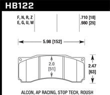 Cargar imagen en el visor de la galería, Pastillas de freno de carrera Hawk Stoptech ST-60 Caliper DTC-30