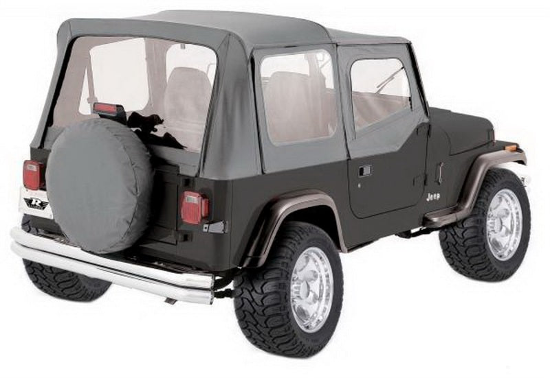 Rampage 1976-1983 Jeep CJ5 Parte superior completa - Mezclilla gris