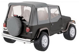 Rampage 1976-1983 Jeep CJ5 Parte superior completa - Mezclilla gris