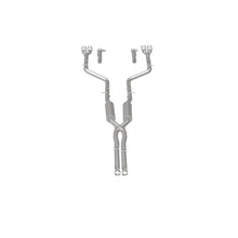 Cargar imagen en el visor de la galería, MagnaFlow Cat-Back, SS, 2.5 pulgadas, cuádruple trasero dividido con punta de 3.5 pulgadas 2015 Dodge Challenger R/T 5.7L