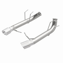 Cargar imagen en el visor de la galería, MagnaFlow 13 Ford Mustang Dual Split Rear Exit Stainless Axle-Back Cat Back Exhaust (Competition)