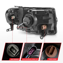 Cargar imagen en el visor de la galería, ANZO 2008-2012 Ford Escape Proyector Faros delanteros con Halo Negro