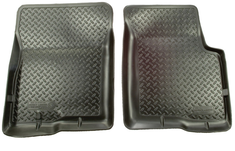 Husky Liners 04-12 Chevy Colorado/GMC Canyon Regular/Extended Cab Classic Style Revestimientos de piso negros