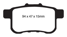 Cargar imagen en el visor de la galería, EBC 09-14 Acura TSX 2.4 Pastillas de freno traseras Greenstuff