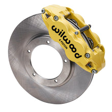 Cargar imagen en el visor de la galería, Wilwood 69-83 Porsche 911 Front Superlite Brake Kit 3.5in MT Plain Face - Yellow
