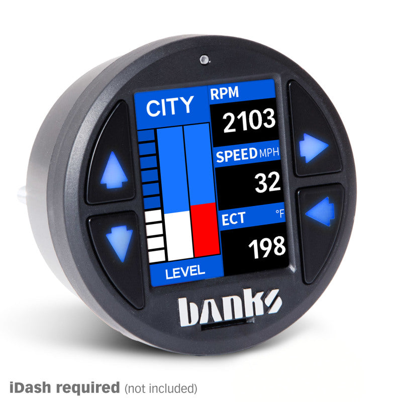 Kit Monster de pedal de potencia Banks (independiente) - Aptiv GT 150 - 6 vías - Uso con iDash 1.8