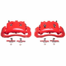 Load image into Gallery viewer, Power Stop 98-02 Dodge Ram 2500 Van Front Red Calipers w/Brackets - Pair