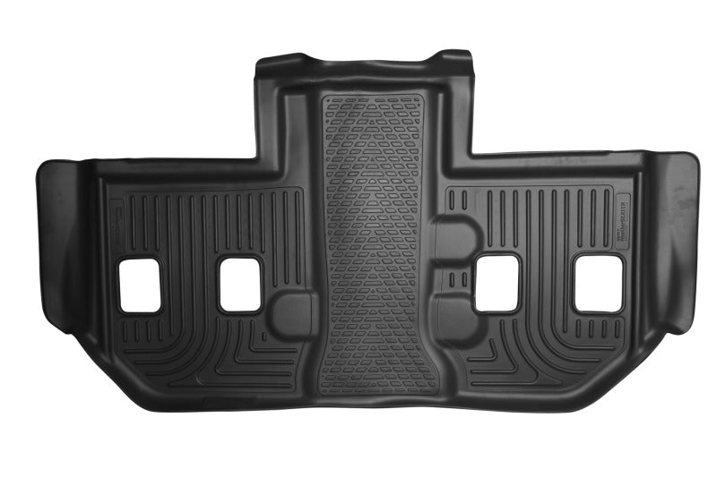 Husky Liners 07-13 GM Escalade/Suburban/Yukon WeatherBeater Revestimientos de piso para tercer asiento, color negro