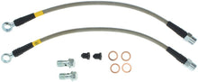 Cargar imagen en el visor de la galería, StopTech 02-03 Audi S6 Rear Stainless Steel Brake Line Kit