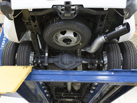 aFe ATLAS Sistema de escape de acero aluminizado con respaldo DPF de 5 pulgadas Camionetas diésel GM 2017 V8 6.6L (td) L5P