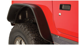 Bushwacker 97-06 Jeep TJ bengalas estilo plano 2 piezas - negro