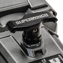 Cargar imagen en el visor de la galería, Superwinch 12000 LBS 12V DC 3/8in x 80ft Synthetic Rope SX 12000SR Winch - Graphite