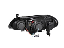 Cargar imagen en el visor de la galería, ANZO 2000-2004 Infiniti I30 Faros delanteros con proyector cromado Halo