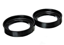 Cargar imagen en el visor de la galería, Energy Suspension 96-00 Honda Civic/CRX / 99-00 Honda Civic Si Black Front Coil Spring Isolator Set