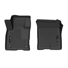 Cargar imagen en el visor de la galería, Husky Liners 21-22 Ford Bronco Sport X-act Contour Revestimientos de piso para asiento delantero y segundo (negro)