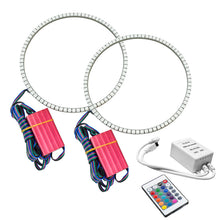 Cargar imagen en el visor de la galería, Oracle Jeep Wrangler JL/JT LED Surface Mount Headlight Halo Kit - w/ Simple Controller SEE WARRANTY