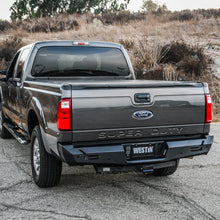 Cargar imagen en el visor de la galería, Westin 11-16 Ford F-250/350/450/550 Super Duty Pro-Series Rear Bumper - Textured Black