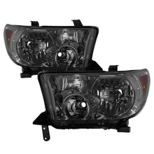 Cargar imagen en el visor de la galería, Xtune Toyota Tundra 07-13 / Toyota Sequoia 08-13 OEM Style Headlights Smoked HD-JH-TTU07-AM-SM