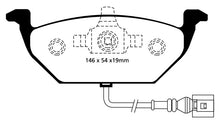 Cargar imagen en el visor de la galería, EBC 00-05 Volkswagen Beetle 2.0 Redstuff Front Brake Pads