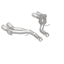 Cargar imagen en el visor de la galería, MagnaFlow 2016 Chevy Camaro 6.2L V8 Eje de carrera trasero con puntas pulidas cuádruples