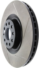Load image into Gallery viewer, StopTech Power Slot 09 VW CC (Passat CC) / 06-09 Passat Front Left Slotted Rotor