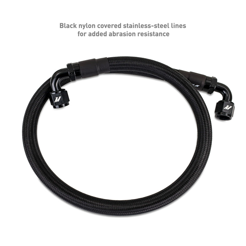 Mishimoto 2022+ Subaru BRZ/Toyota GR86 Kit de enfriador de aceite - Negro