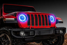 Cargar imagen en el visor de la galería, ORACLE Lighting Jeep Wrangler JL/Gladiator JT LED Surface Mount Headlight Halo Kit SEE WARRANTY