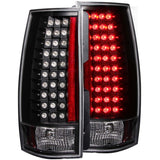 ANZO 2007-2014 Chevrolet Suburban Luces traseras LED negras G4