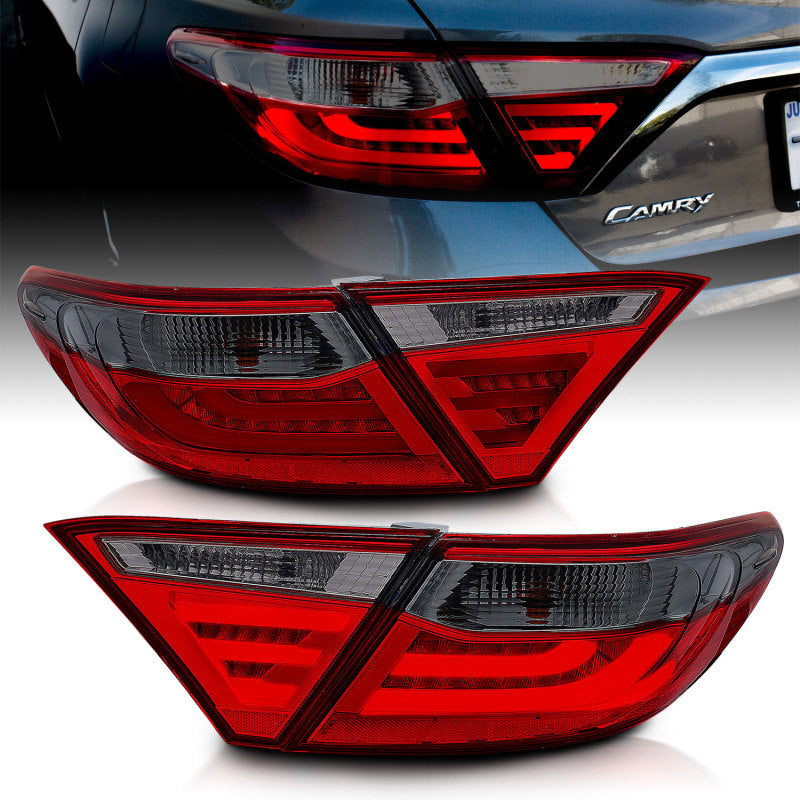 ANZO 2015-2016 Toyota Camry Luces traseras LED ahumadas