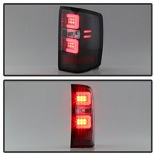 Cargar imagen en el visor de la galería, Spyder Chevy Silverado 2016-2017 Light Bar LED Tail Lights - Black ALT-YD-CS16-LED-BK